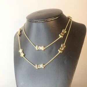 Kate Spade Gold 'Take a Bow' Long Necklace, 30"